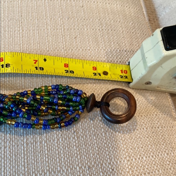 Multicolor Beaded Necklace - Picture 10 of 11